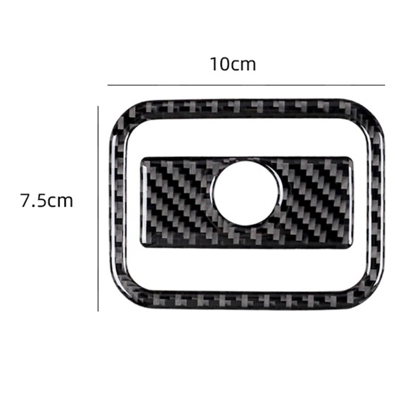 Car Passenger Seat Storage Box Trim Frame Cover Decals Stickers