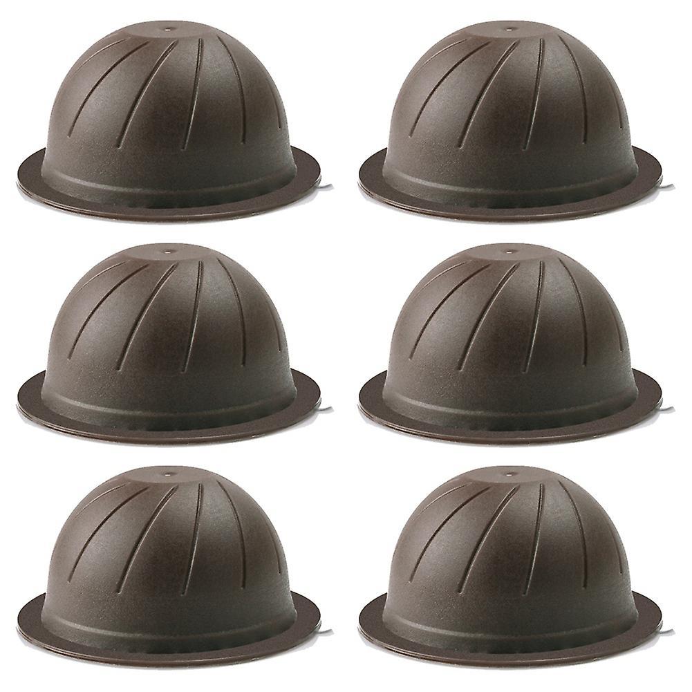 6pcs Reusable Coffee Capsule Cup Filter for Nespresso Vertuo-150ml