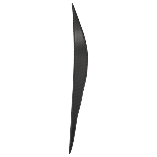 Carbon Fiber Headlight Eyelids Trim, Headlamp Eyebrow Cover
