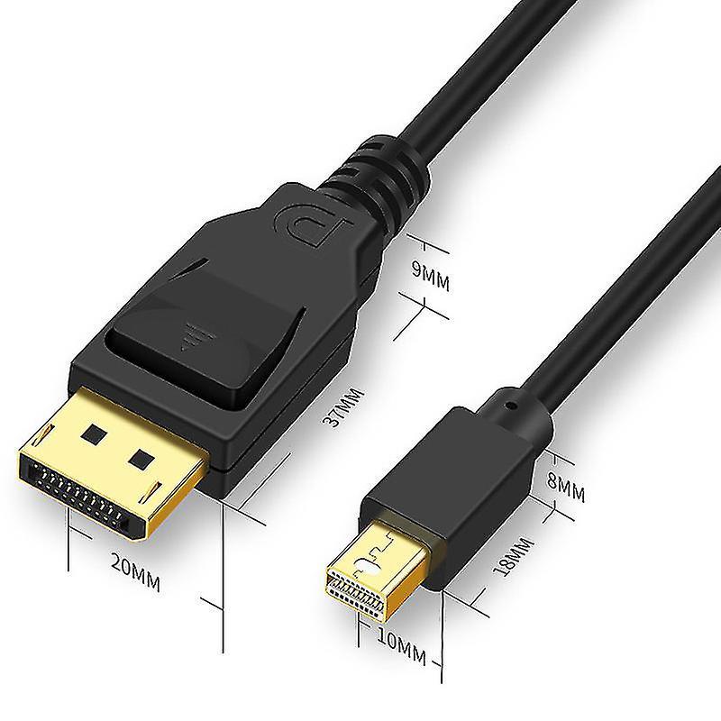 Veggieg Mini Dp to Dp Video Cable Mini Display Port Cable (1.8m )