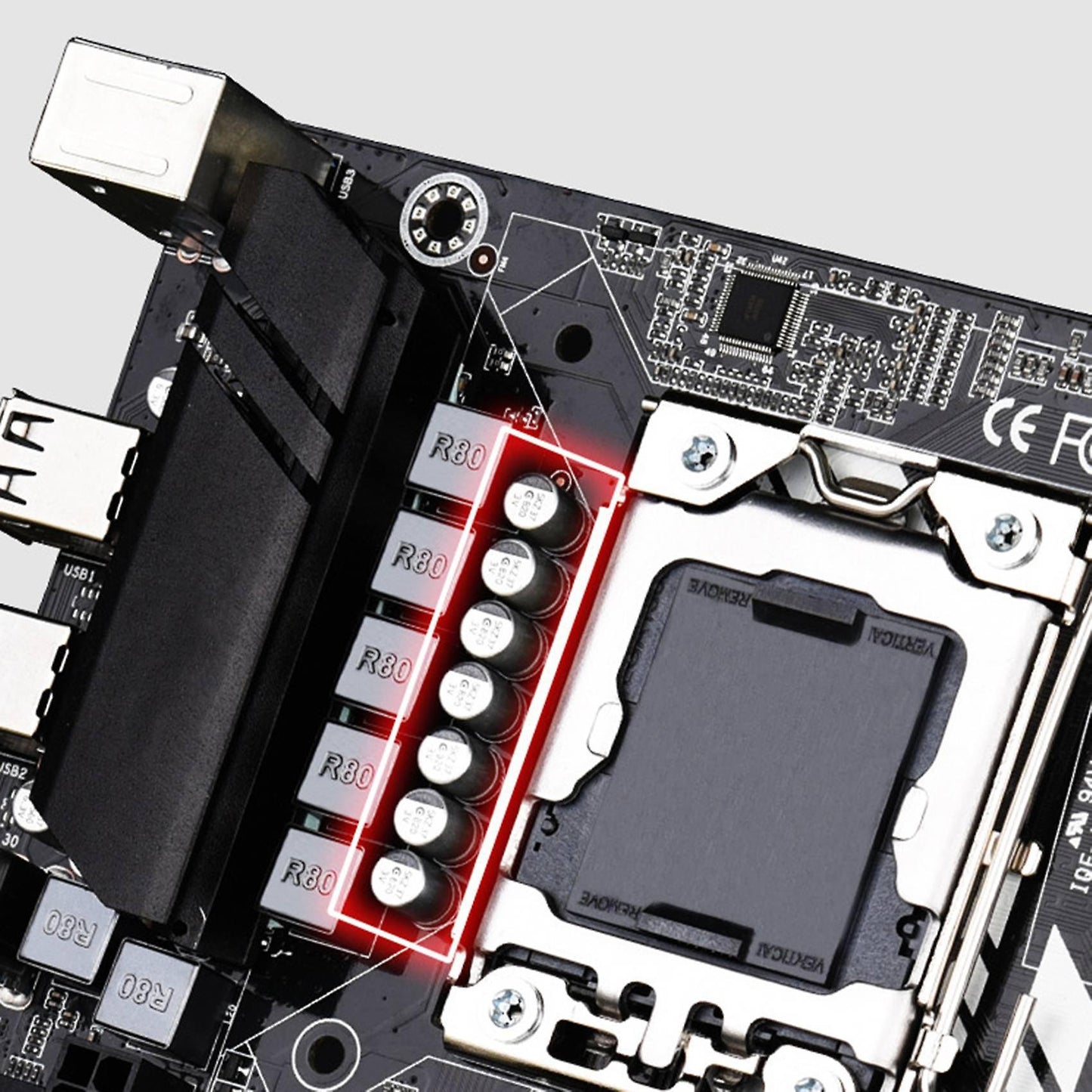 H58m Computer Motherboard Supporting Lga1356 Processor Motherboards