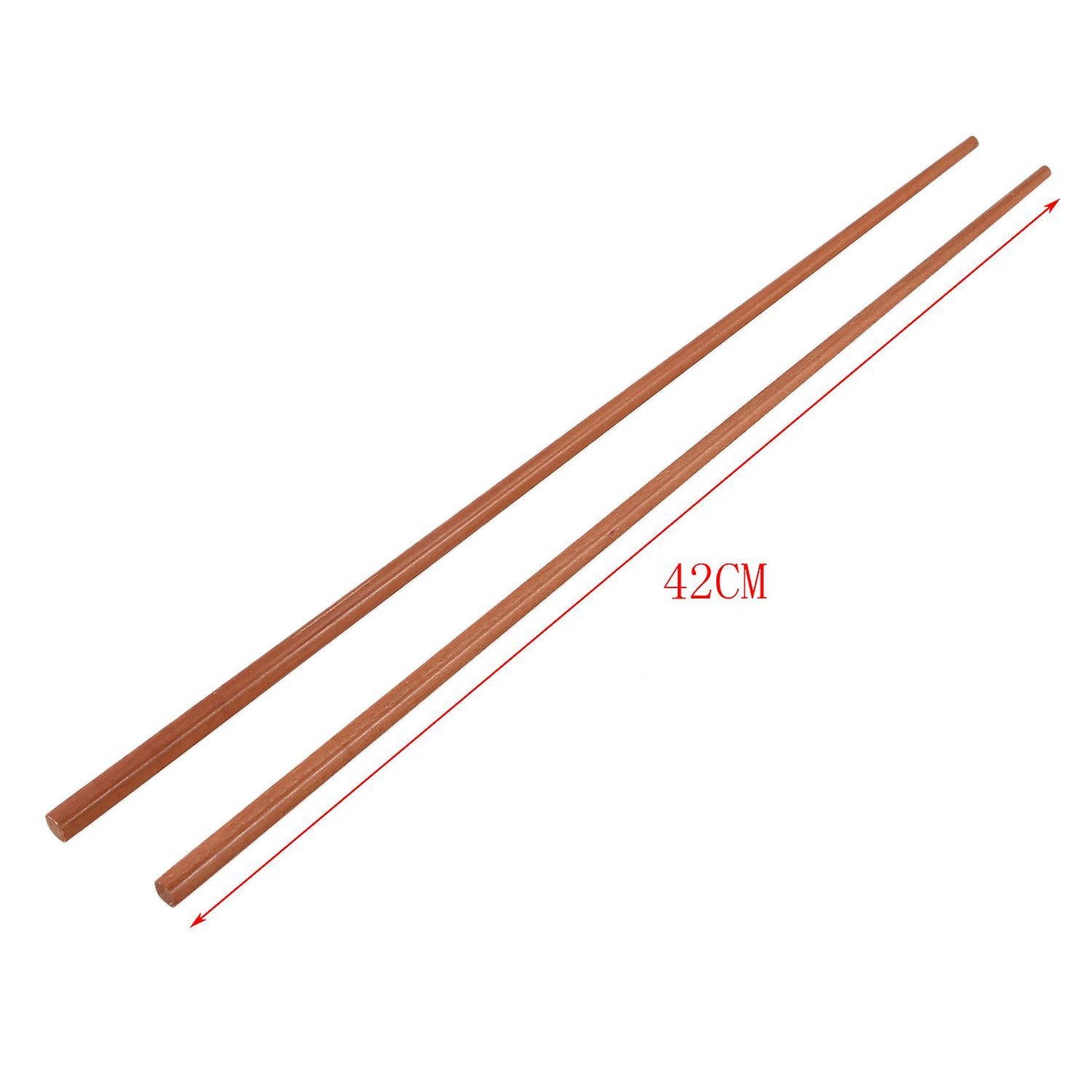 Ironwood Noodles Cooking Chopsticks 42cm Length 1 Pairs Dark Brown