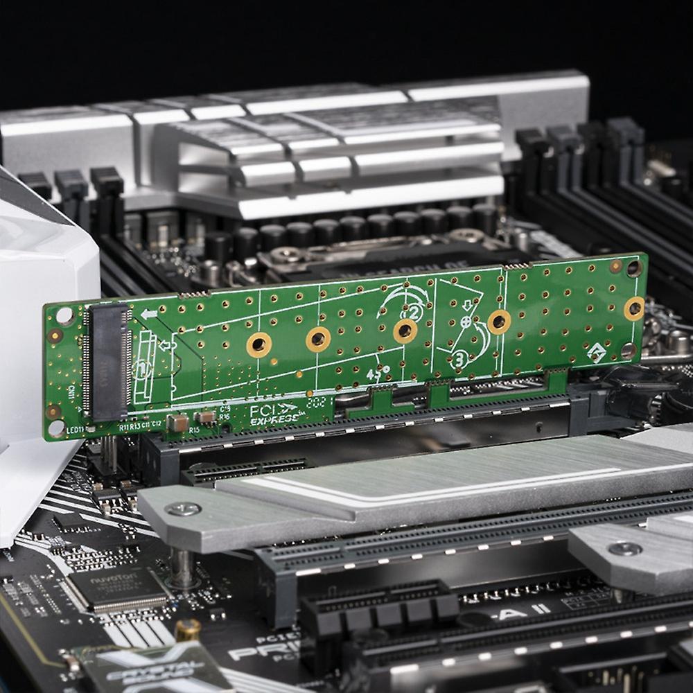Pcie4.0 to M.2nvme Solid State Drive Adapter Card Supports 1u Server