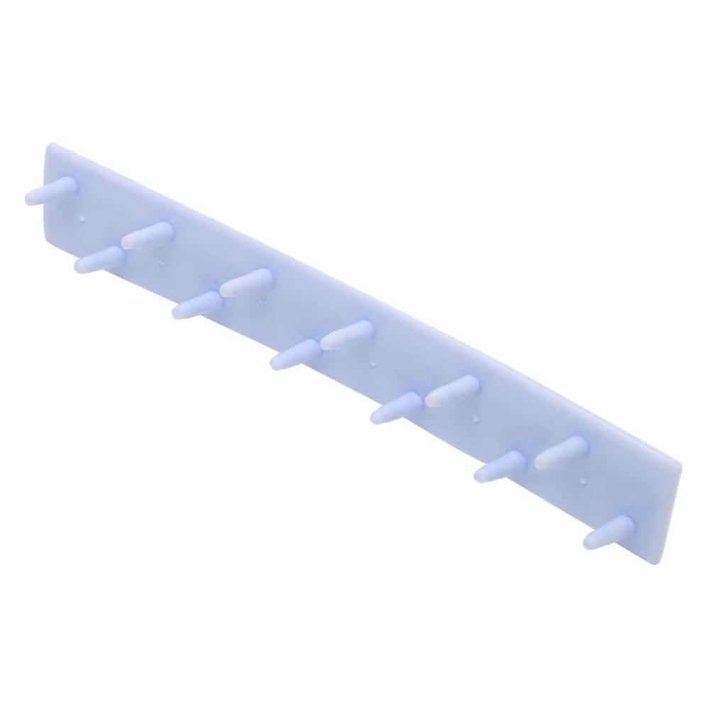9pcs Jewelry Storage Hooks Adhesive Paste Hanger Rack Ornaments