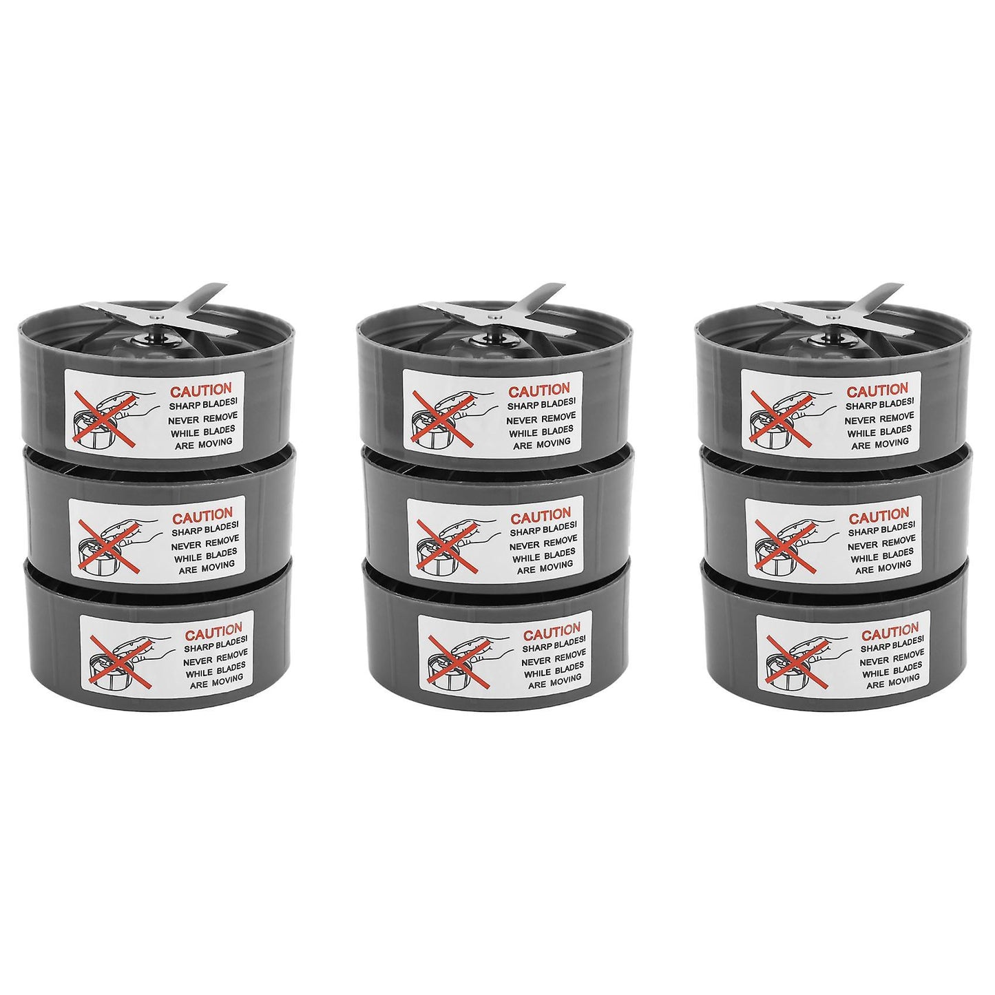 9 Pieces Replacement Blade for Nutribullet 600w/ 900w Models Parts