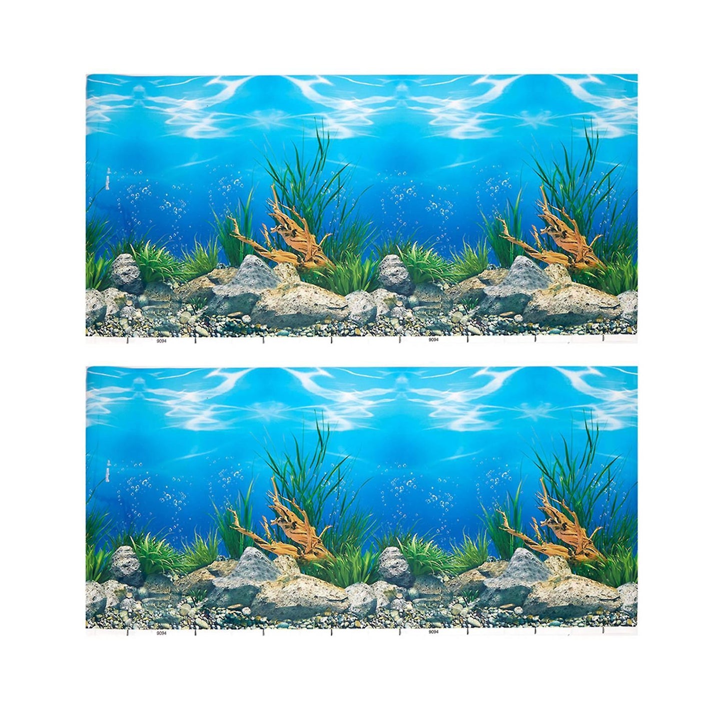 Wallpaper Background Aquarium Decorative Fish Tank Sticker40x82cm