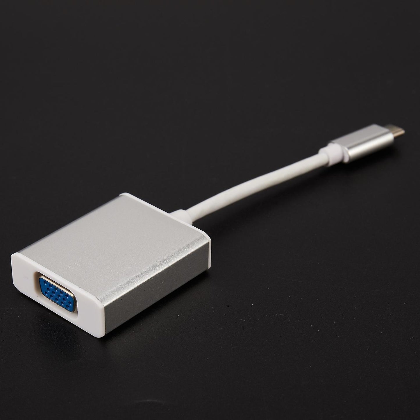 Usb C 3.1 Type C to Vga Video Cable Converter Adapter Hd Silver