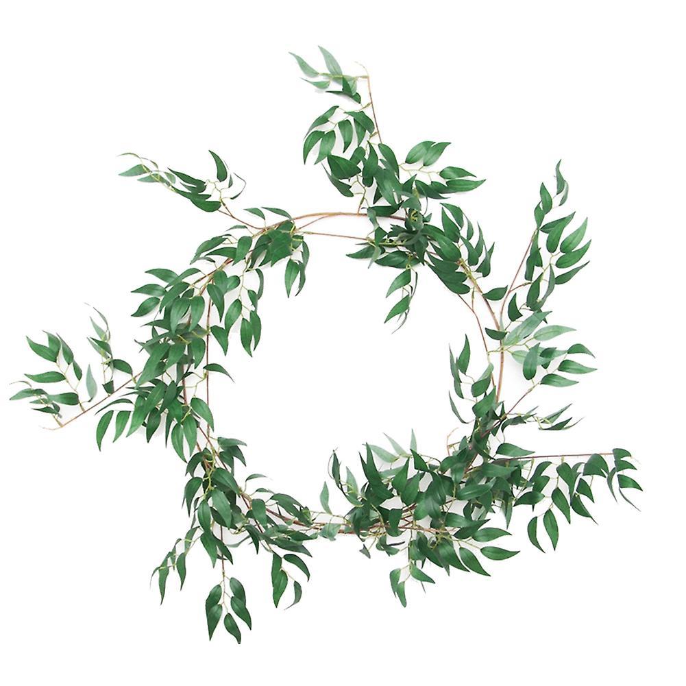 Wedding Willow Leaves for Home Decor Fake Plant Birthday Green