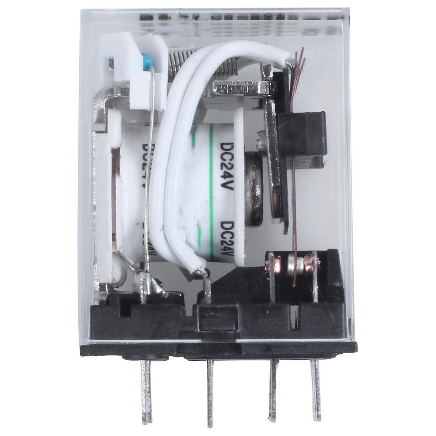 Dc 24v Coil Volt 4pdt 14 Pin Terminal Electromagnetic Relay Hh54p