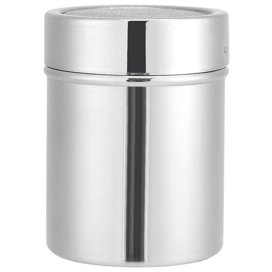 Powder Sugar Shaker Duster, Stainless Steel Shaker Chocolate Cocoa