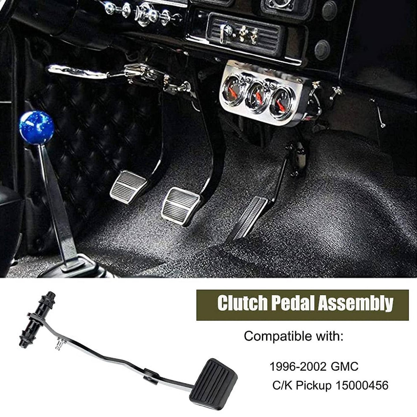 Clutch Pedal Assembly for Chevrolet Gmc C/k Pickup 1996-2002 Car