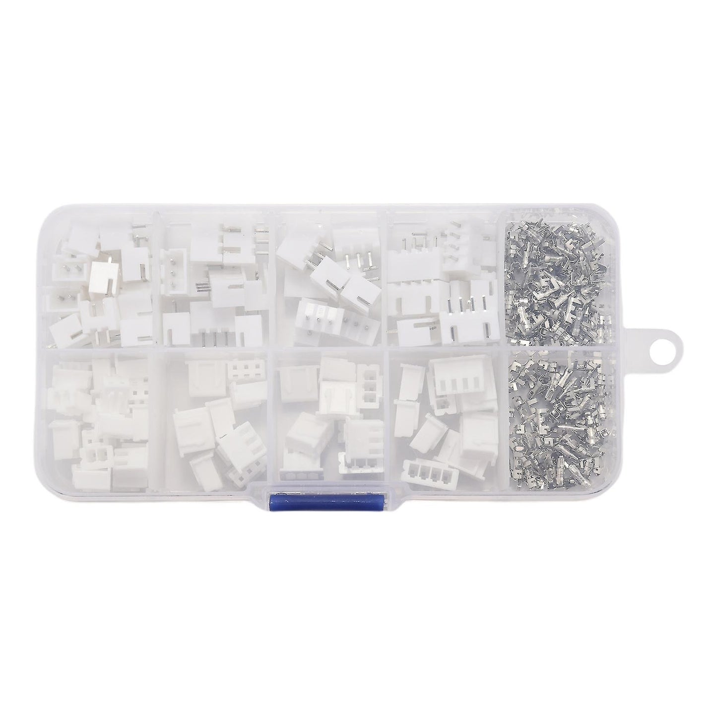 250pcs Xh2.54mm 2pin 3pin 4pin Terminal Housing Header Wire Connector