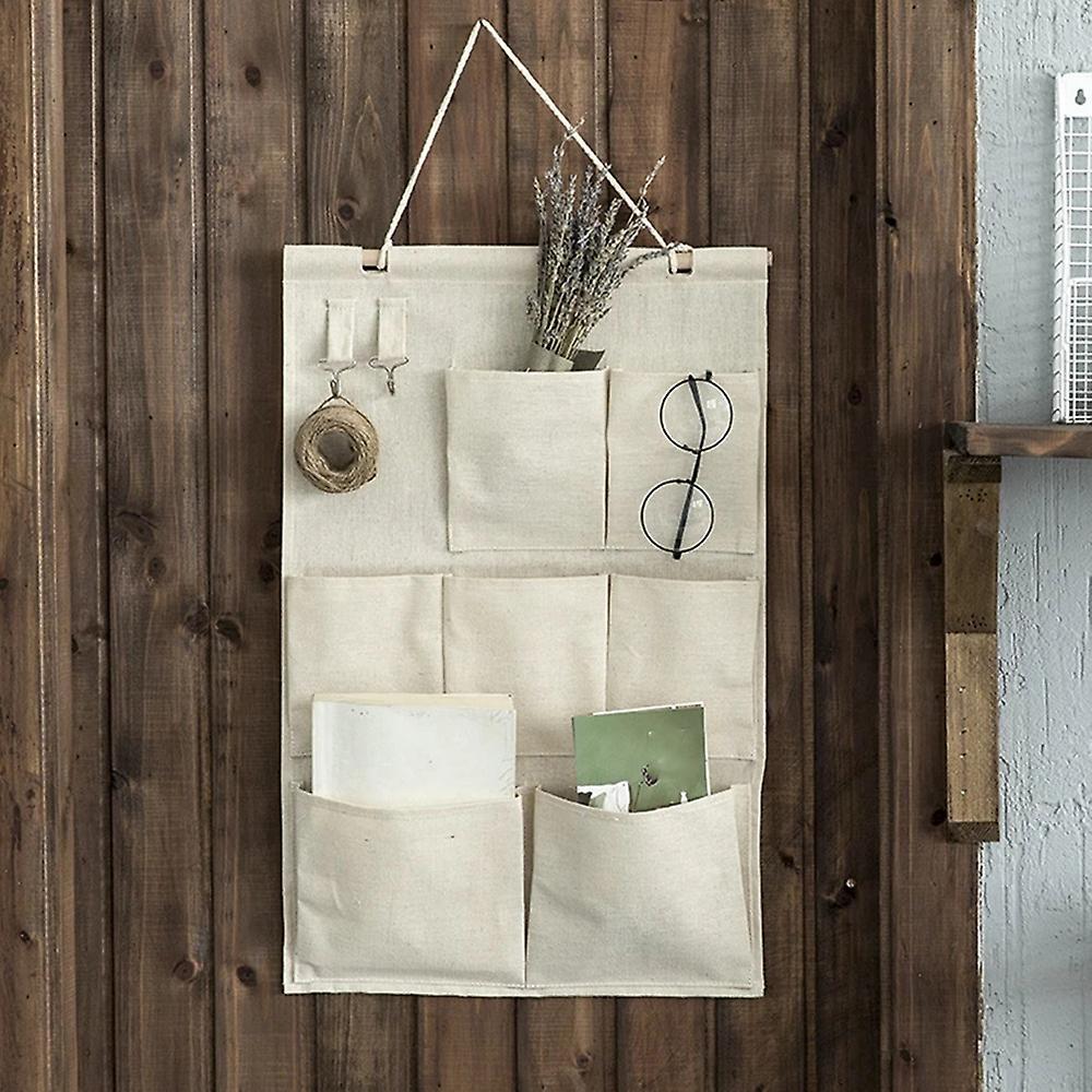 Wall Door Closet Window Hanging Multipurpose Organizer Bag-4 Pocket