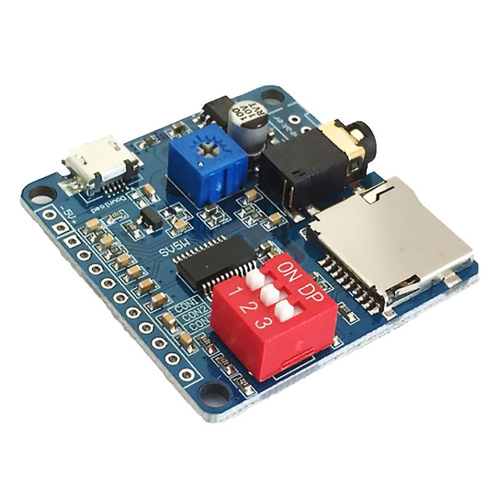 Voice Playback Module Board Mp3 Music Player 5w Mp3 Playback Serial
