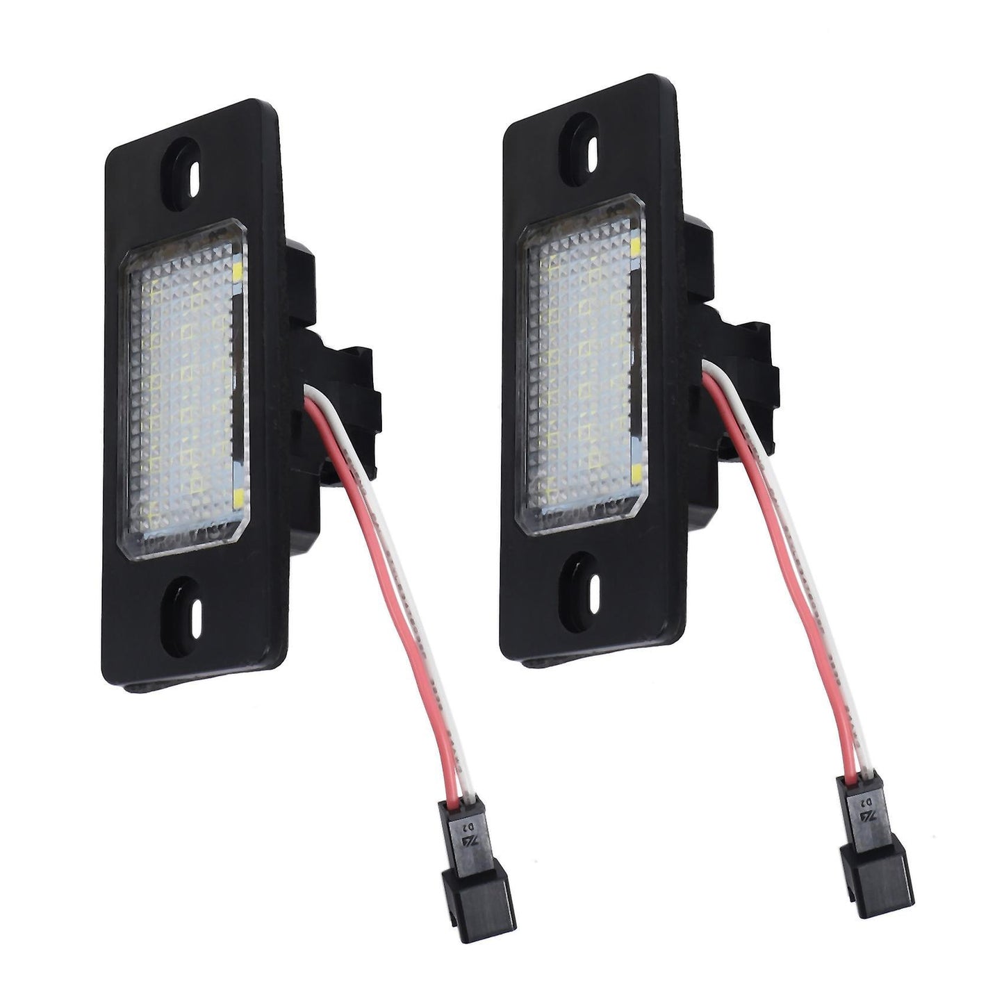2pcs License Light for Golf Touring Touareg Tiguan Porsche Cayenne