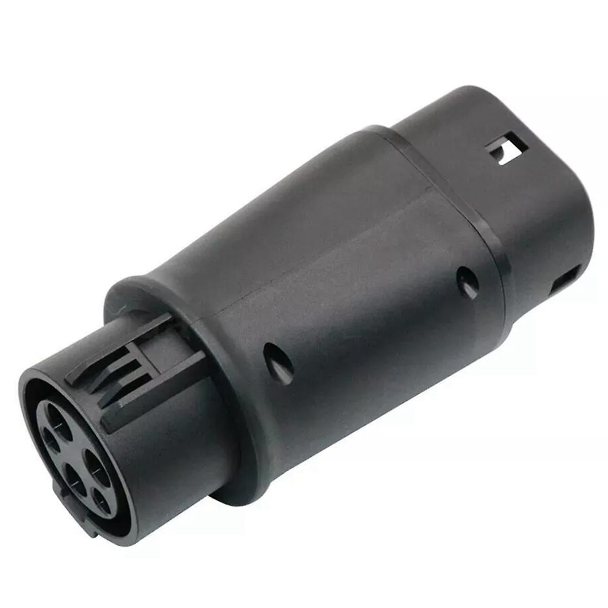 Evse Ev Adaptor 32a J1772 Type 1 to Type 2 Plug Ev Adapter