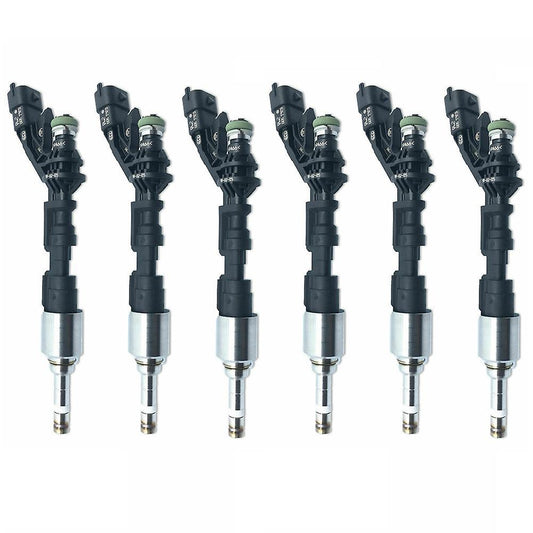 6pcs Fuel Injector for Jaguar F-jenis Xj Xf Xfr-s Xfr Xjr V6 13- 15