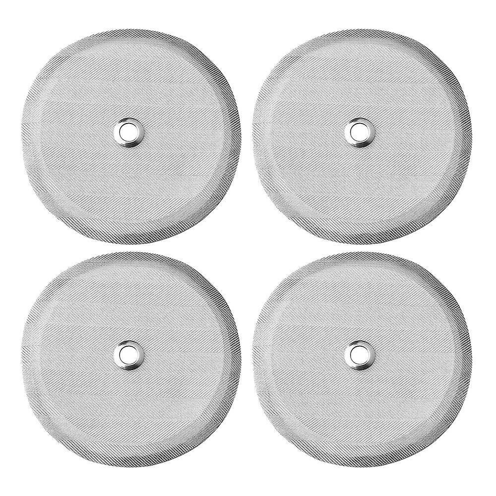 4 Pcs 4 In Stainless Steel Coffee Filter Mesh, for Coffee Makers