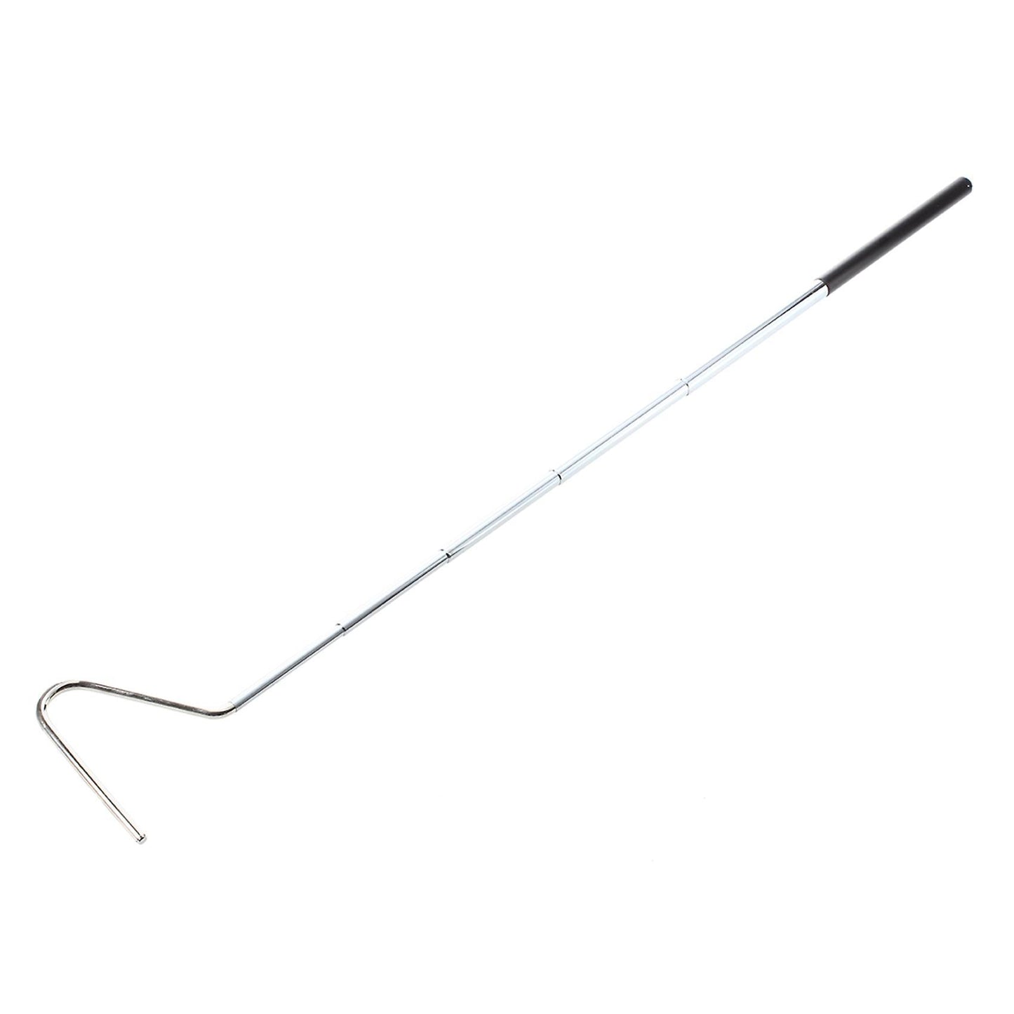 Gancio Per Serpenti Rettili Regolabile 18-66cm Nero Argento