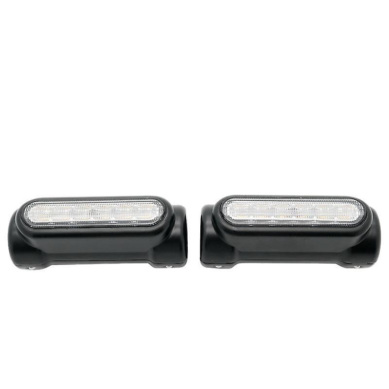 3x Motorcycle Led Driving Light/turn Signal Light for Harley(black)