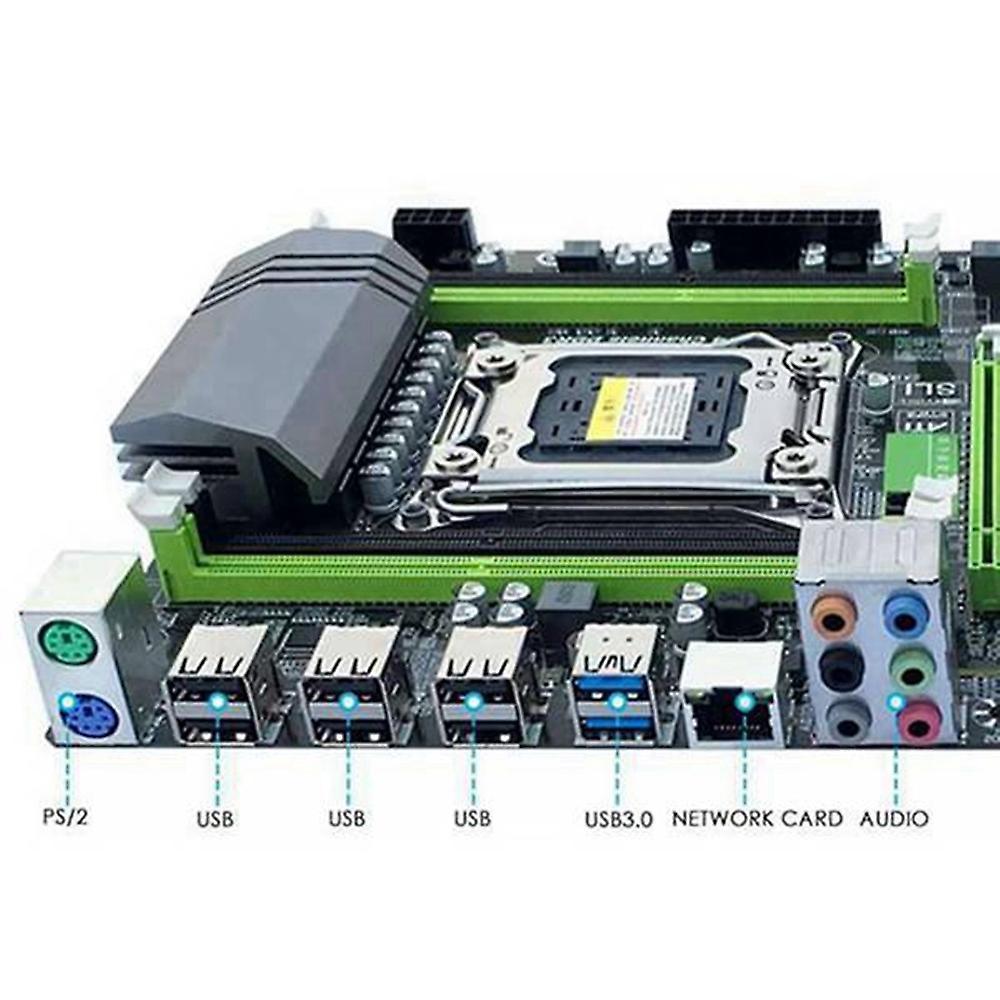 X79 Computer Motherboard Lga2011 Usb3.0 Sata3.0 with E5 2650 V2 Cpu