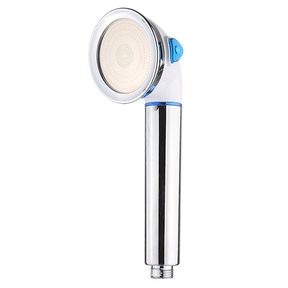Pressurized Water Saving Hose Showerhead Shower Head Silver