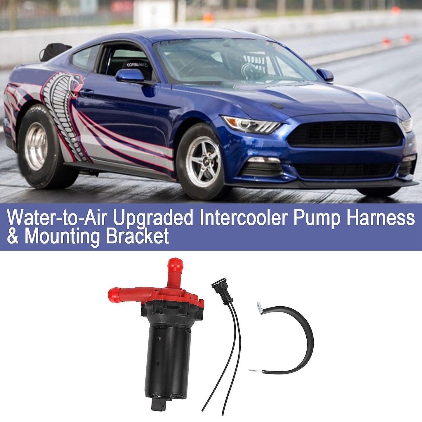 Water-to-air Intercooler Pump Harness & Mounting Bracket for Ford
