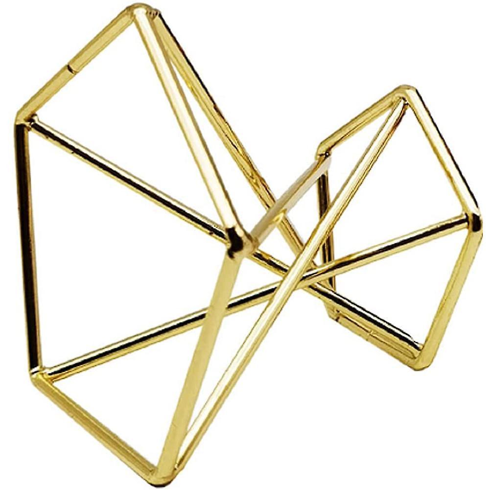 8 Pcs Geometric Air Plant Holder Airplants Rack Metal Plants Stand