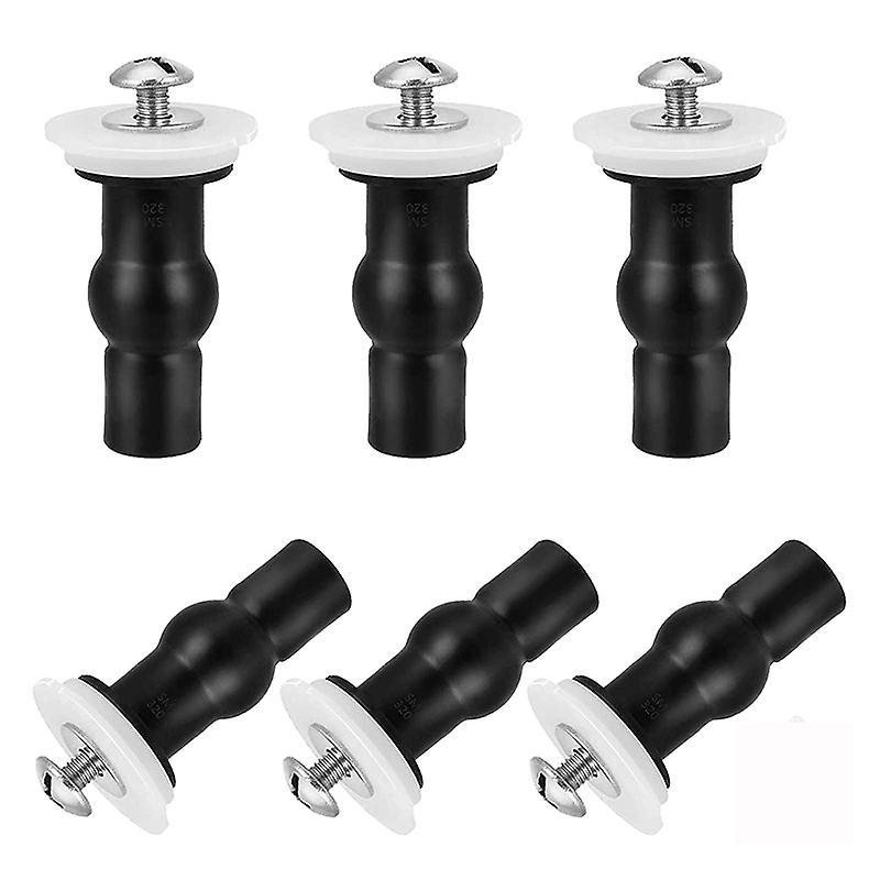 Toilet Seat Screws,universal Rubber Wc Blind Hole Plastic Washers Nut