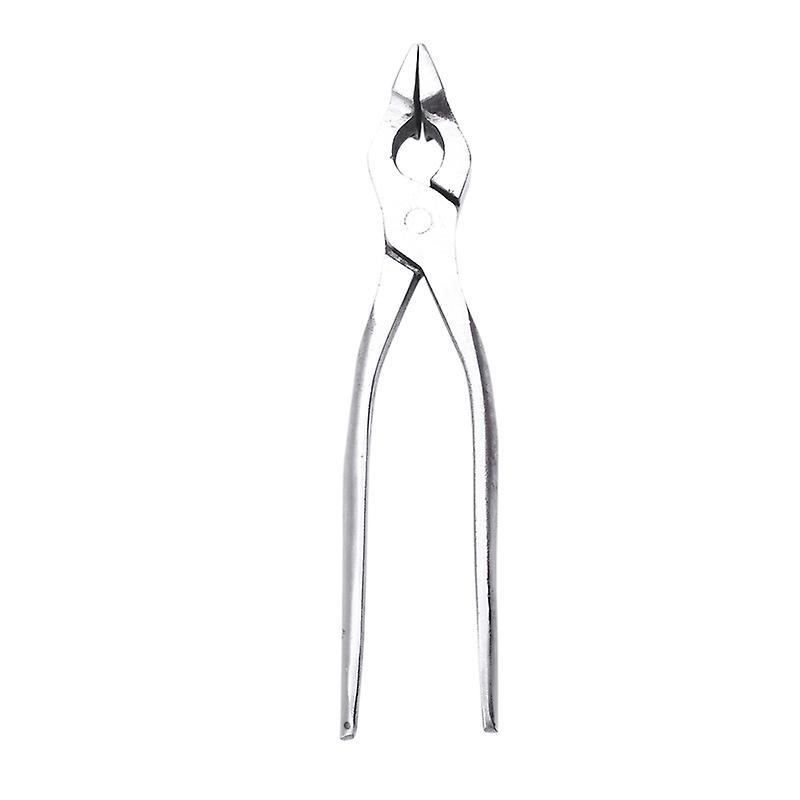 Handle Leather Pliers Steel Diy Edge Adjustment Press Flatten Forceps