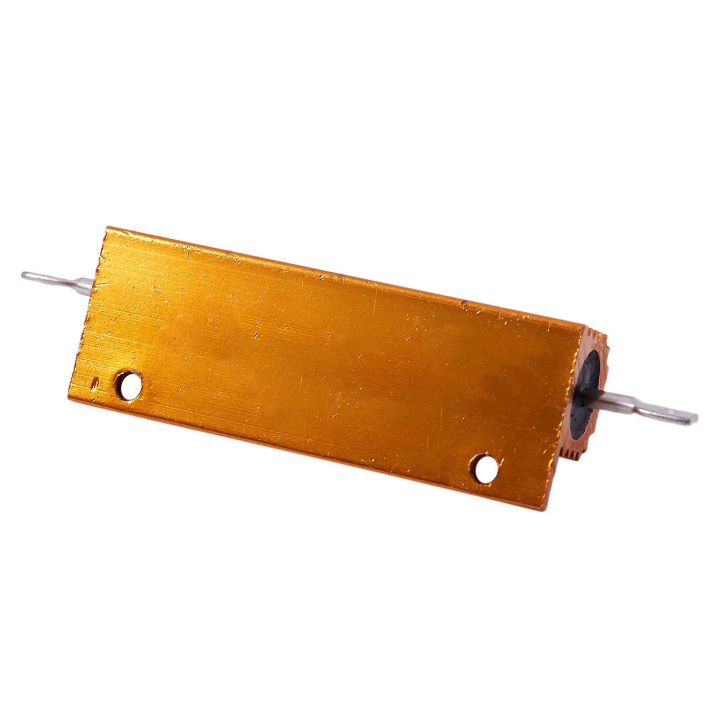 2x Gold Aluminum Clad Power Resistor Resistance 100w, 8 Ohm 8r