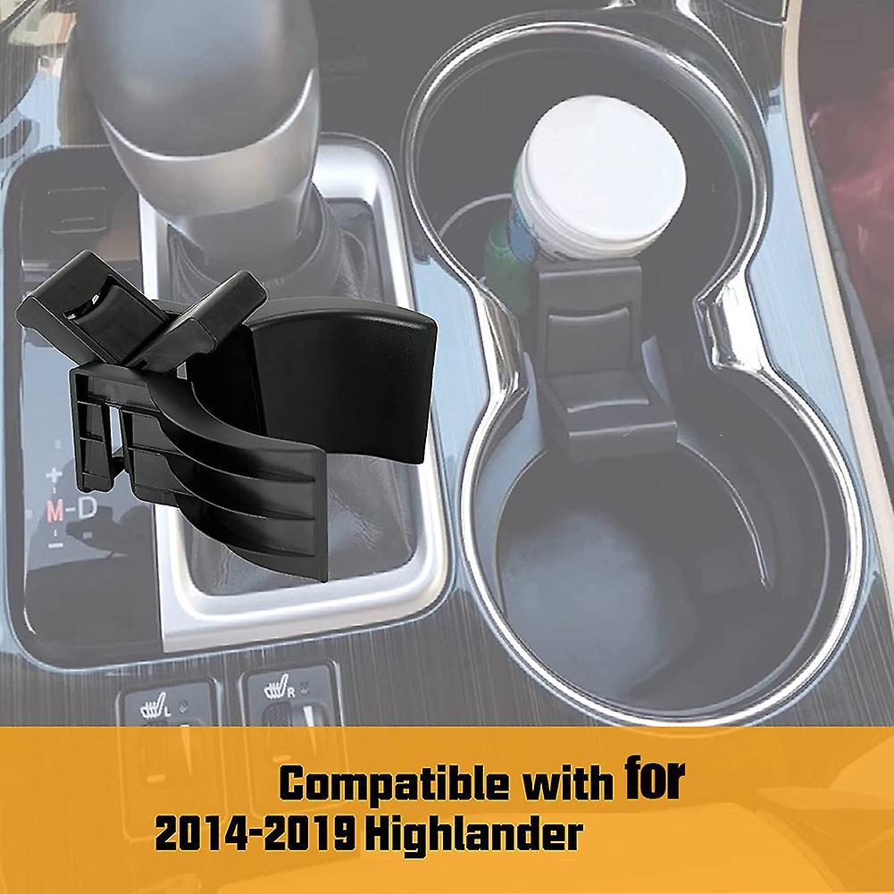 Center Console Cup Holder Insert Divider for Toyota Highlander 14-20