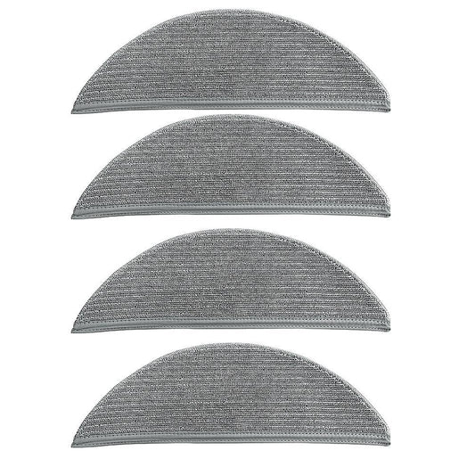 4 Pcs Gray Mop Cloths Rag Replacement for Xiaomi Lydsto R1
