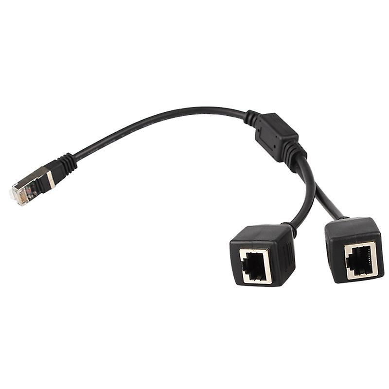 Rj45 Ethernet Splitter Cable,1 Male to 2 Female Ethernet Cable