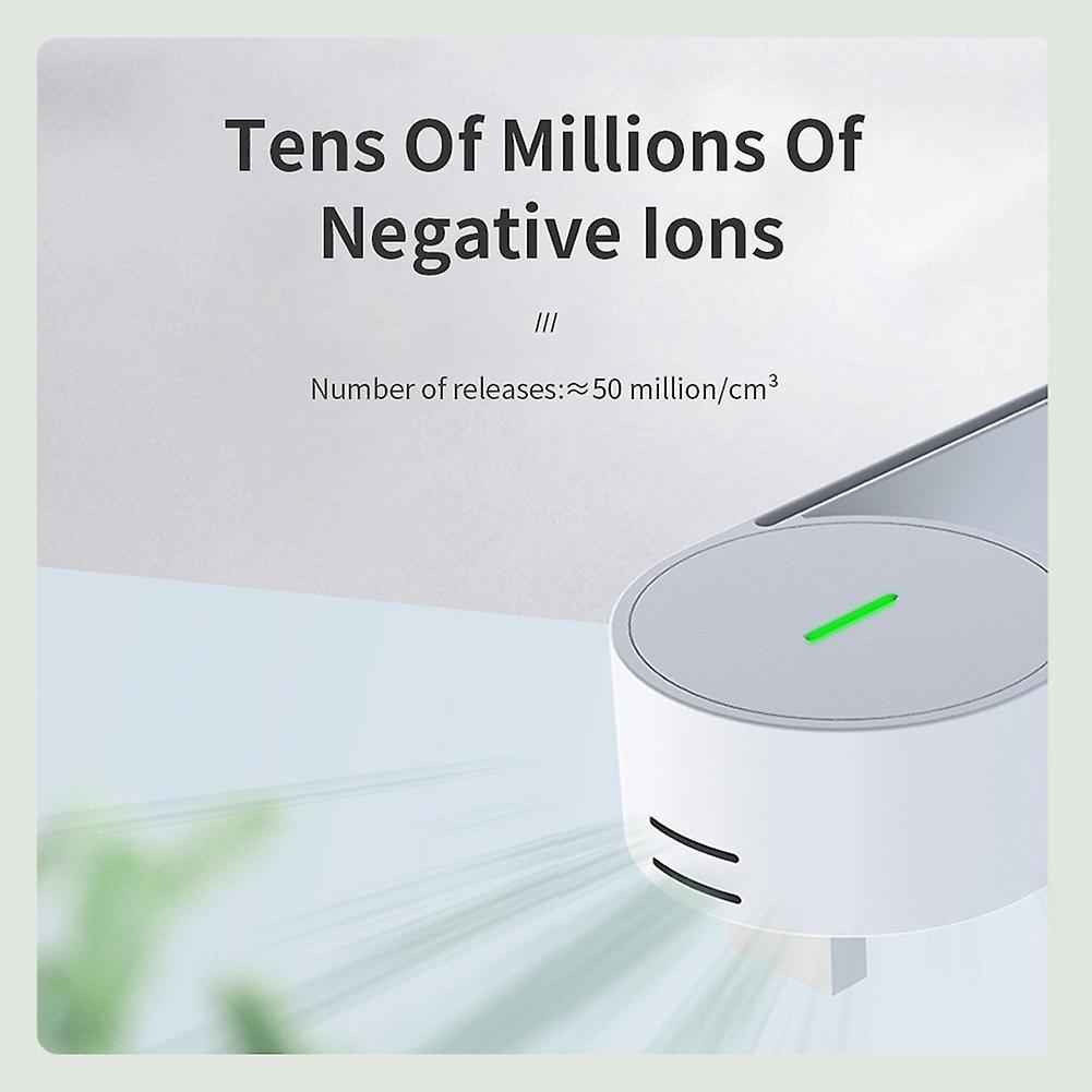 House Air Purifier Ionizer Electric Automatic Car Home White