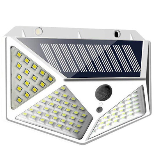 Outdoor Solar Lamp Motion Sensor Light Waterproof for Garden-white