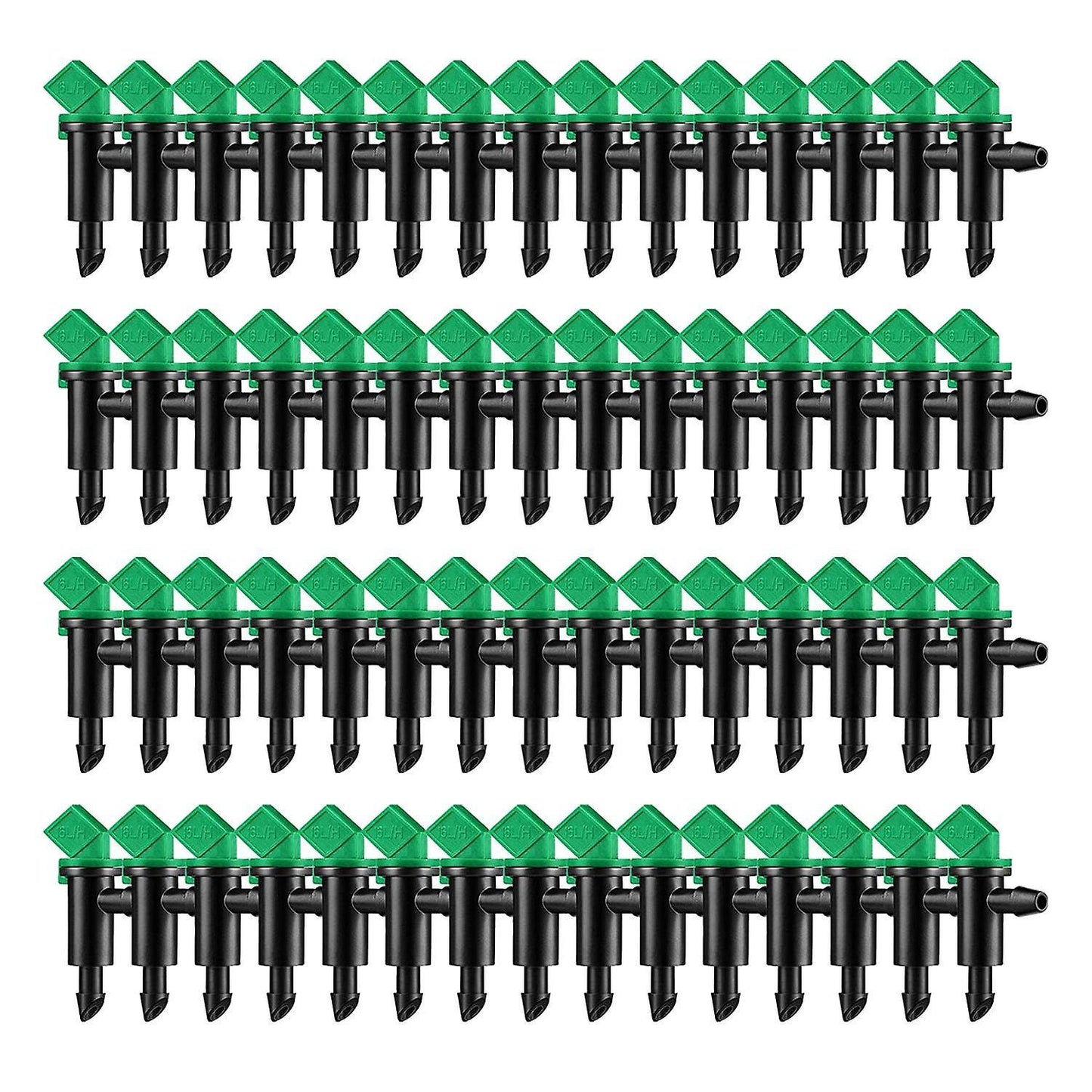 60 Pieces 4gph Removable Drip Sprinkler Garden Irrigation Dripper