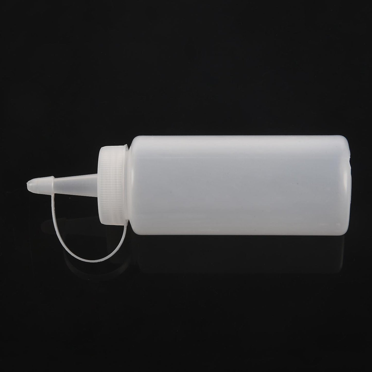 Plastic Squeeze Bottle Condiment Dispenser White 6oz