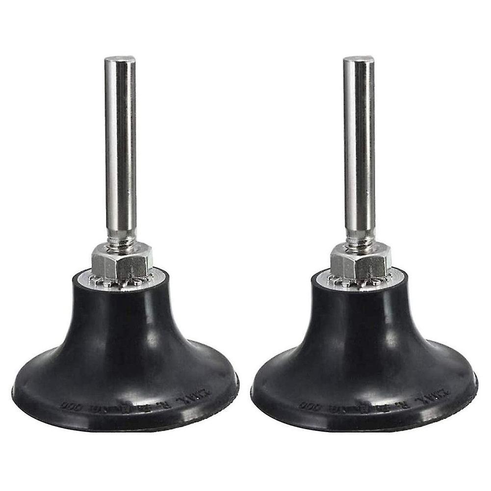2 Pcs 2 Inch Sanding Discs Holder with 1/4 Inch Shank for Grinder