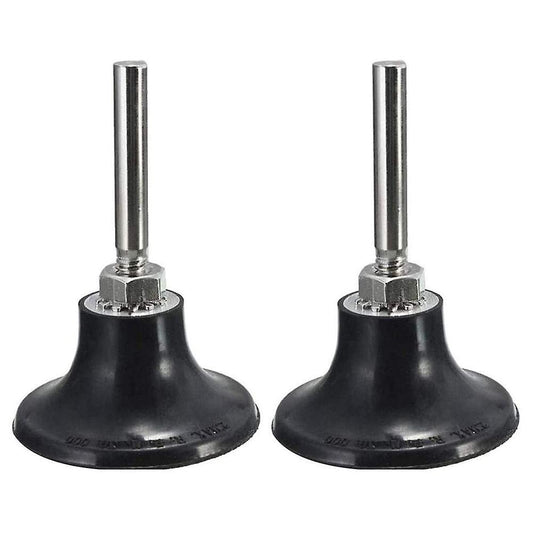 2 Pcs 2 Inch Sanding Discs Holder with 1/4 Inch Shank for Grinder