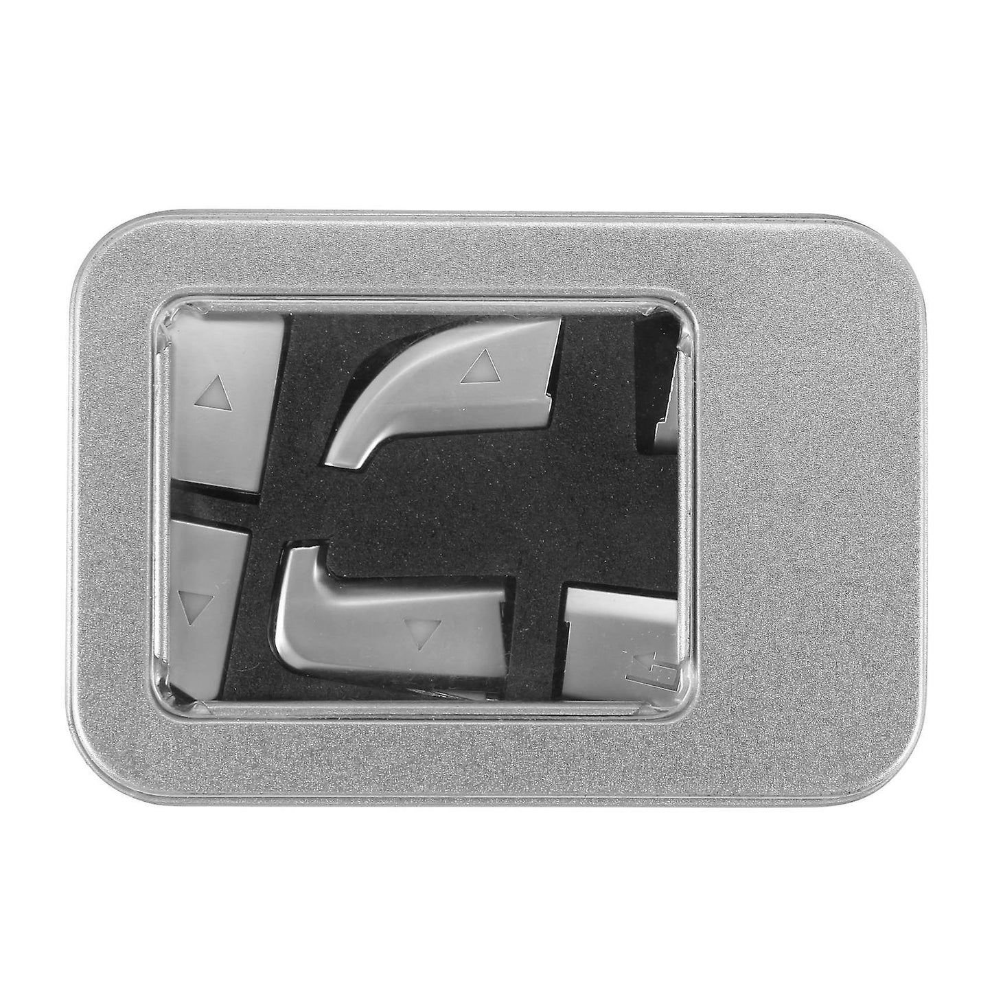 Car Steering Wheel Button Cover Stickers for Mercedes Benz A B Class