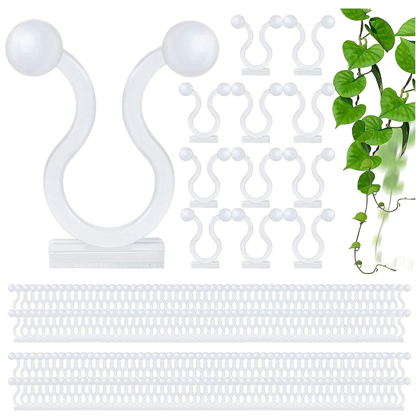 150 Pcs Plant Climbing Wall Fixture Clips, for Vines Plant Fixation