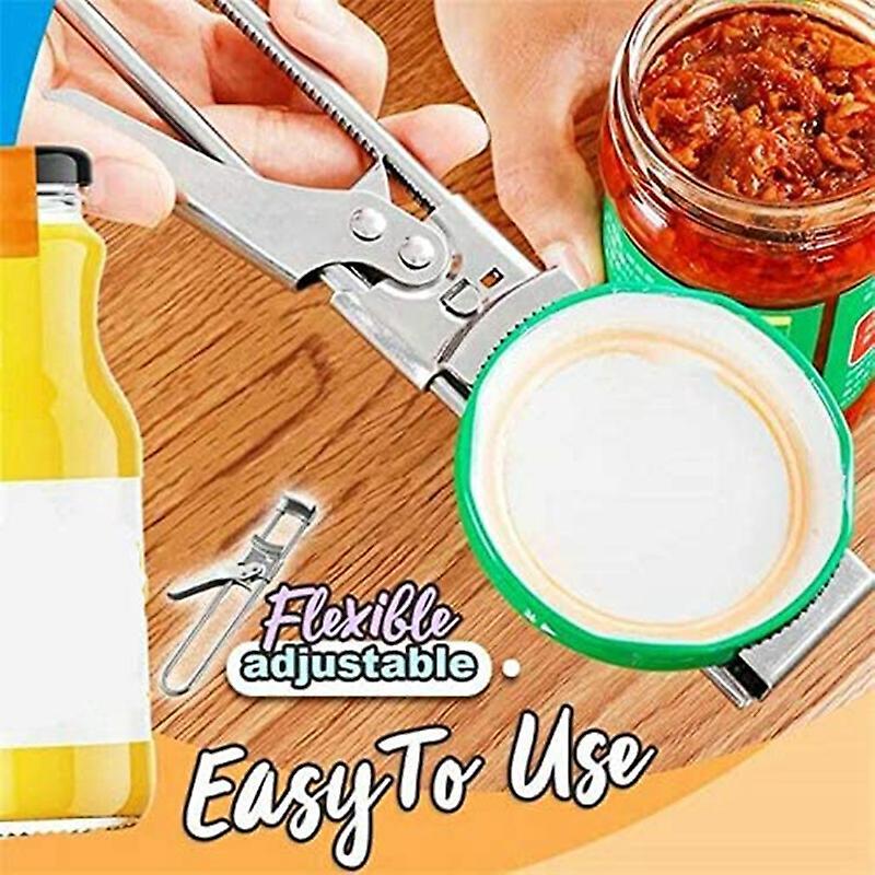 Master Opener Adjustable Jar & Bottle Opener,manual Jar Bottle Opener