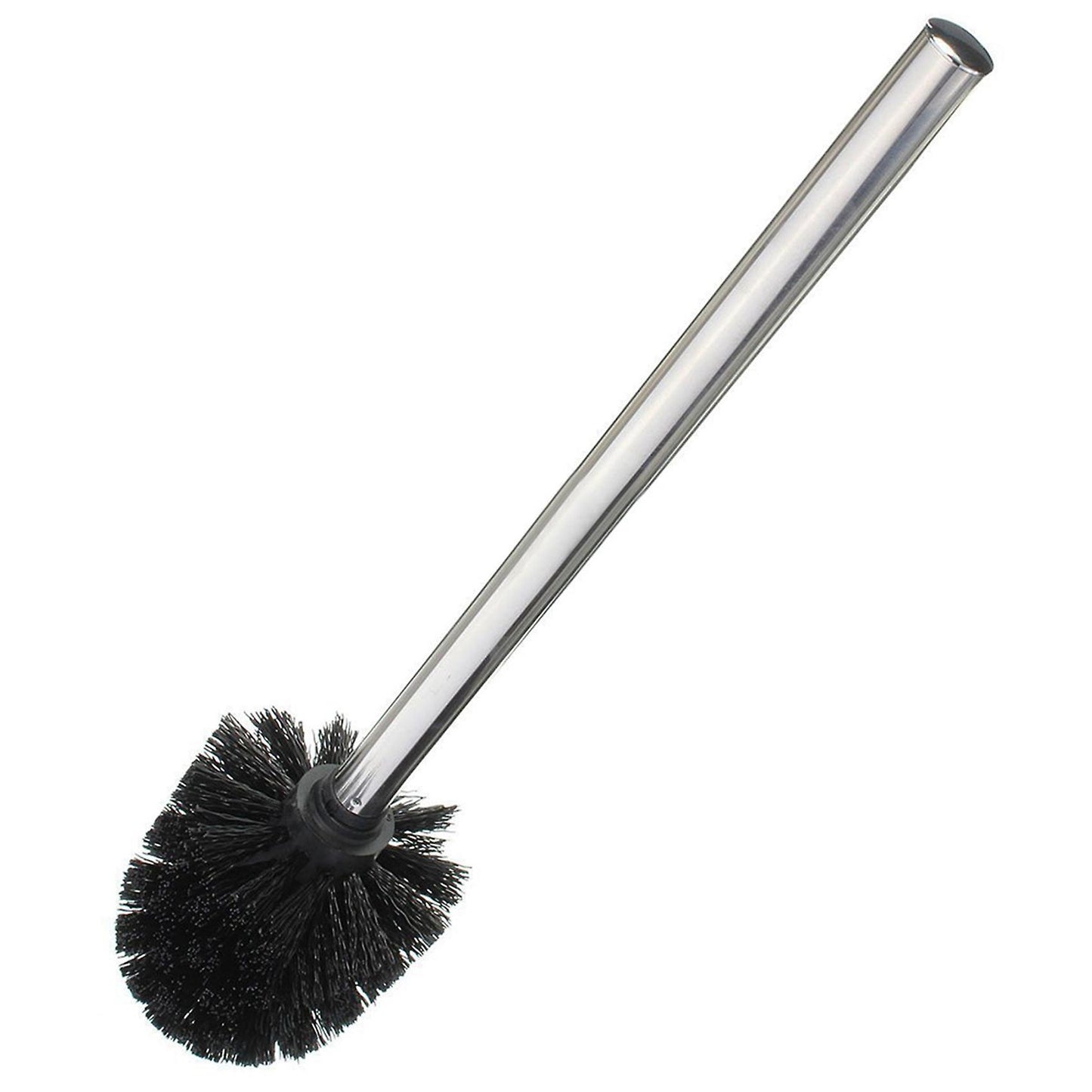 Stainless Steel Wc Bathroom Cleaning Toilet Brush Black Head