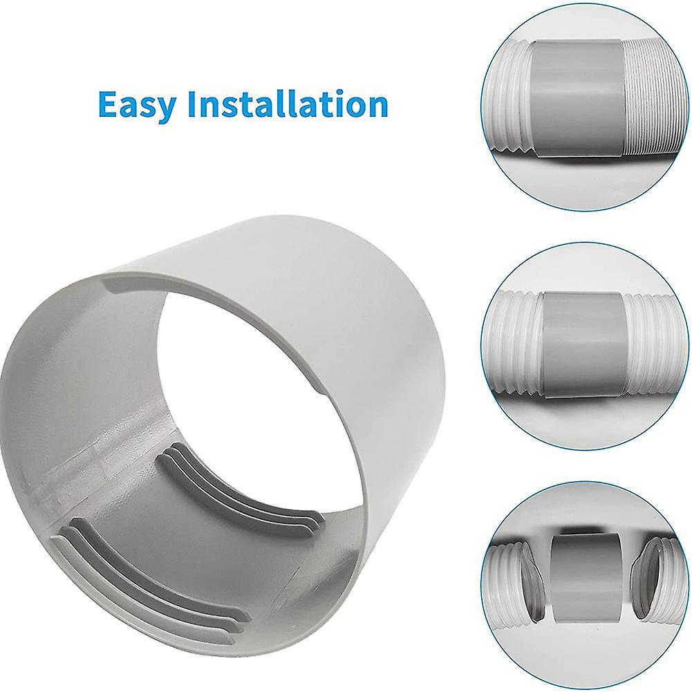 Air Conditioning Hose Extension Connector 5.9 Inch Air Exhaust Hose