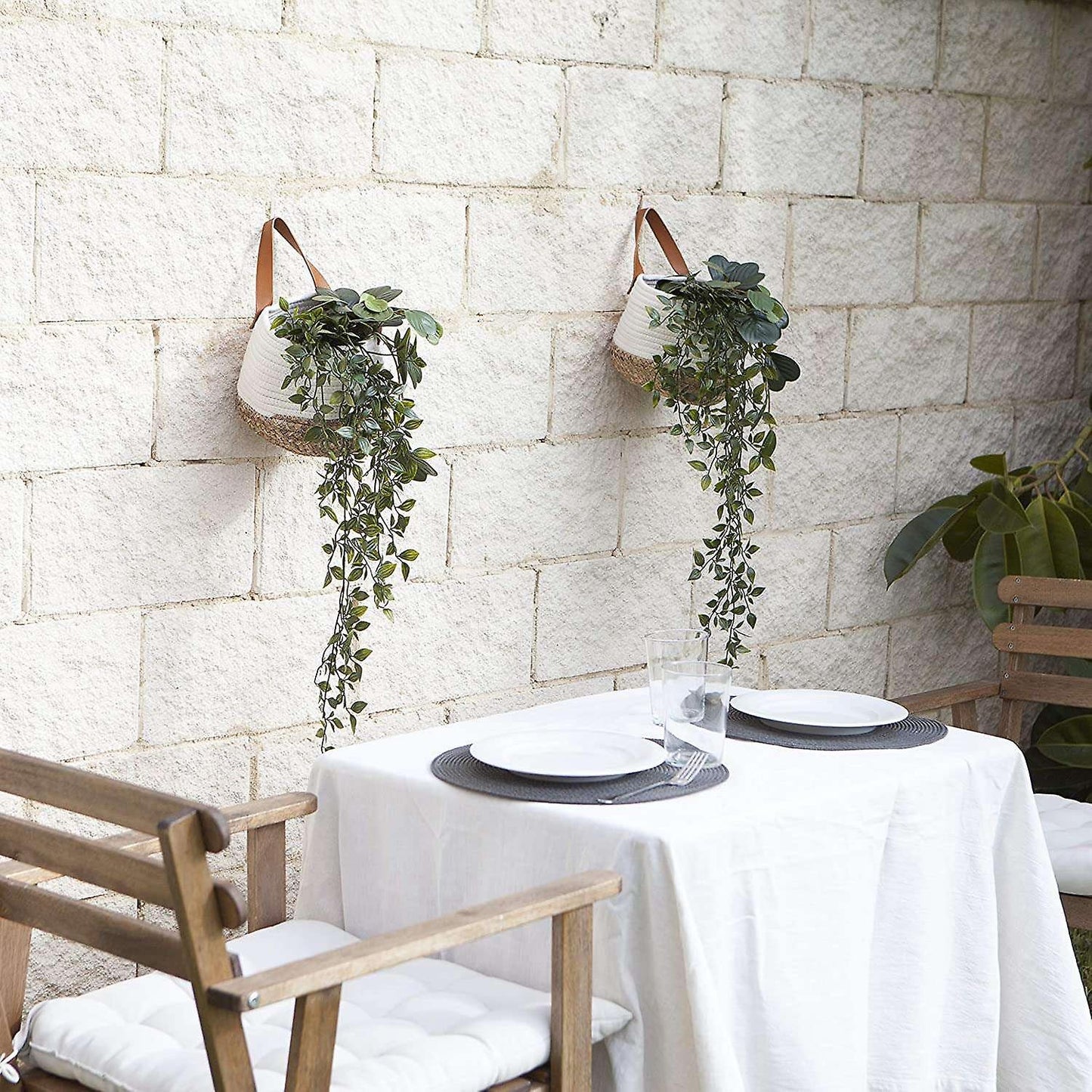Rope Hanging Basket,woven Hanging Basket,hanging Baskets for Plants