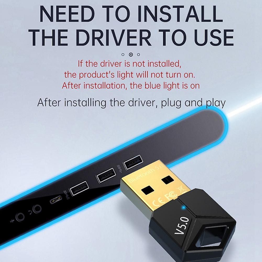 Usb Bluetooth 5.0 Adapter Audio Receiver Transmitter Dongle