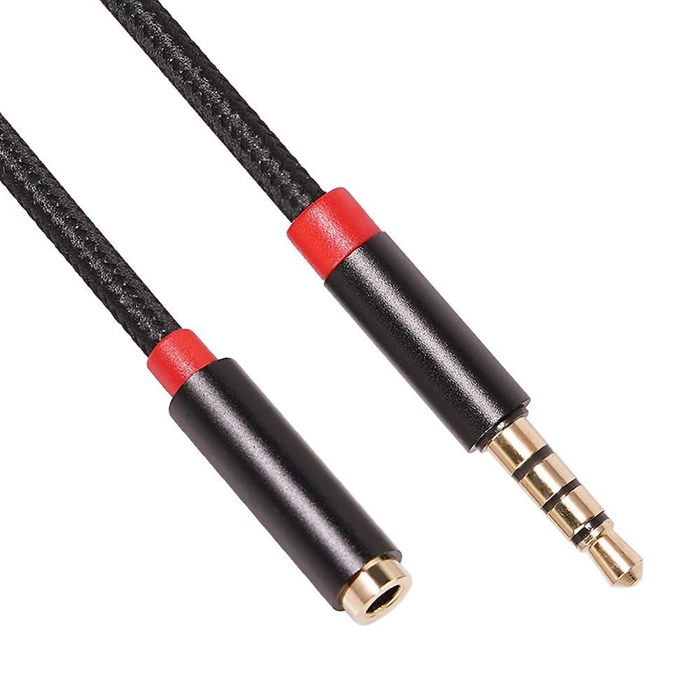 3.5mm Male to Female Extension Cable with Microphone for Headset (3m)