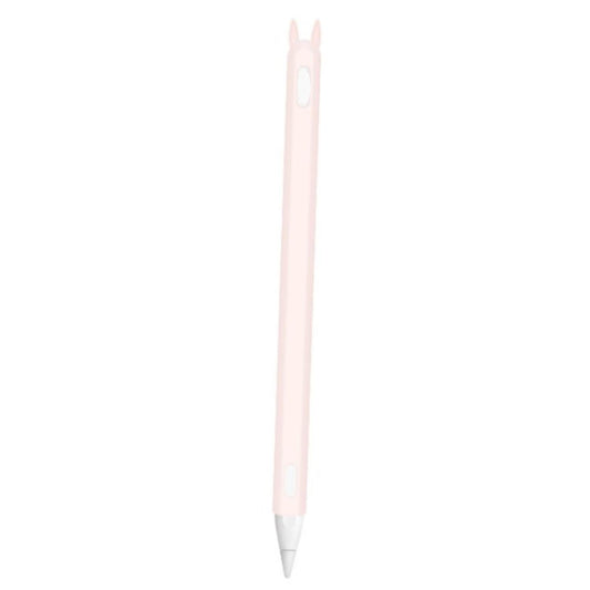 Cute Cat Ear Silicone Nib Cover for Apple Pencil 2(pink)
