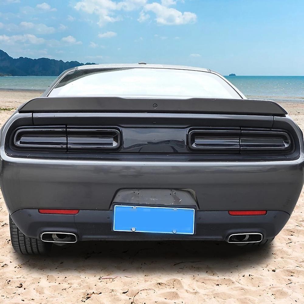 4pcs Car Smoked Black Rear Tail Light Cover for Dodge Challenger
